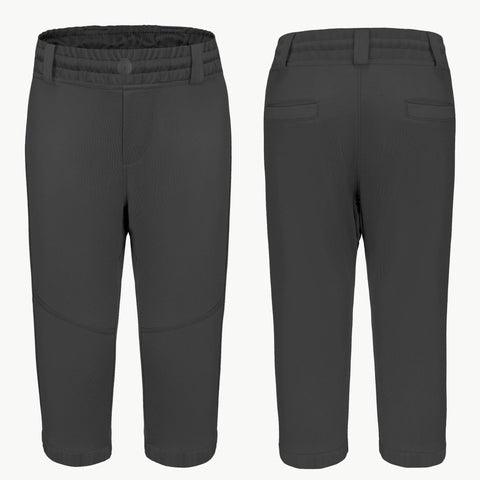 Knicker Baseball Pants for Toddlers to Youth Boys and Girls, Softball Tee Ball Practice Pants with Belt Loops, Elastic Hem Knickers