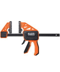 Speed Klamp 6 Inch Bar Clamp From Klein Tools With 300 Pound Clamping Force For Fast One Hand Operation Pivoting Pads And Clamp Spreader