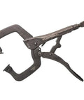 Workhorse Locking Pliers Set With Swivel Jaws 6 Inch And 11 Inch C Clamp Style Grips Heavy Duty Quick Thumb Knob Adjustment And Easy Lever Release For Home Shop Woodworking Two Piece Klein Tools
