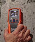 Pinless Moisture Meter for Non-Destructive Moisture Detection in Drywall, Wood, and Masonry; Detects up to 3/4-Inch Below Surface