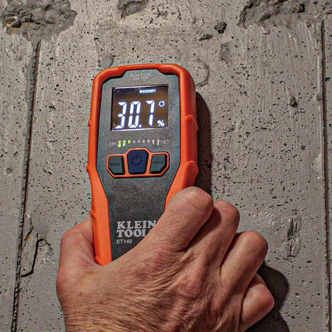 Pinless Moisture Meter for Non-Destructive Moisture Detection in Drywall, Wood, and Masonry; Detects up to 3/4-Inch Below Surface