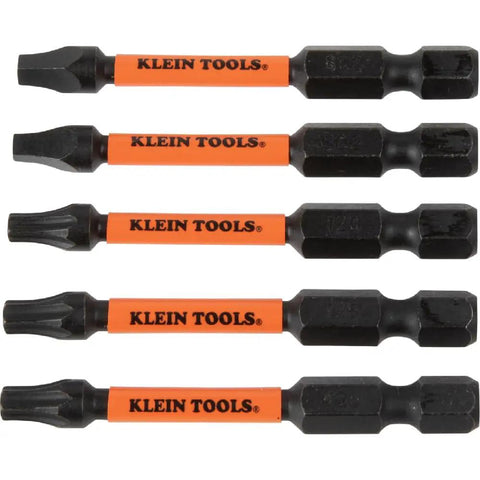 Impact Driver Bit Set With Magnetic Nut Drivers, ProFlex S2 Steel Phillips, Slotted, Square And TORX Bits In Beefy Case, Energy Absorbing Tech
