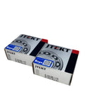 Two Koyo B168 Inner Cam Bearings Full Complement Needle Roller Bearing Drawn Cup Open End For Harley Davidson Twin Cam 96 103 110 And Dyna Engines 2007 And Up Premium USA Made Replacement Part For Smooth Engine Operation in packaging