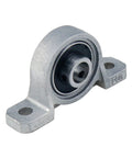 Four Pack KP08 Self Aligning Pillow Block Bearings 8mm Inner Diameter Mounted Flange Bearings Zinc Alloy Steel Vertical Mount