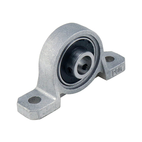 Four Pack KP08 Self Aligning Pillow Block Bearings 8mm Inner Diameter Mounted Flange Bearings Zinc Alloy Steel Vertical Mount