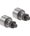 Heavy Duty Cam Follower With Needle Rollers KR16 16mm Dia 11mm Width M6 Stud 2 Pack Sealed For High Static And Dynamic Load As Cam And Track Bearing