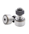 ✝️ 10pcs/lot KR40 CF18 Cam Follower Needle Roller Bearing Wheel and Pin Bearing CNC Router Track Roller, close-up view