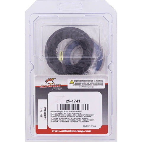 Wheel Bearing Kit For Kubota RTV 900 G And RTV X Series Beefed Up Direct Fit Replacement By All Balls Racing 25 1741 packaging