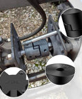 Installed 1/2" to 3/4" L075 Flexible 3-Piece L-Jaw Coupling Coupler Set & Rubber Spider on log wood splitter equipment