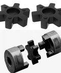 2 Pack L099 L100 Jaw Coupling Inserts For Lovejoy Martin Browning NBR Rubber Spider Black Built To Last Replacement Parts