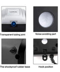 Reliable Lab Filtration Pump For Quick Vacuum Filtration In The Lab ToyBasics Silent Vacuum Pump features close-ups of tubing joint, noise part, rubber base, hook position.