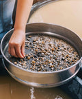 Hand using Durable 18 Mesh Lab Sieve For Industrial Laboratory Use, 8 Inch Diameter 304 Stainless Steel Wire Cloth Test Sieve