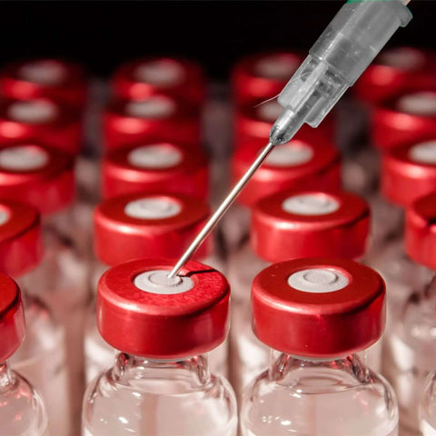 100 Pack Disposable 3ml Lab Syringes With 23G 1 Inch Luer Lock Needle Sterile Individually Sealed piercing vial