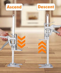 Labor Saving Arm Jack 2 Pack, Hand Lifting Jack Tool for installing doors, windows, cabinets, woodworking, and lifting furniture.