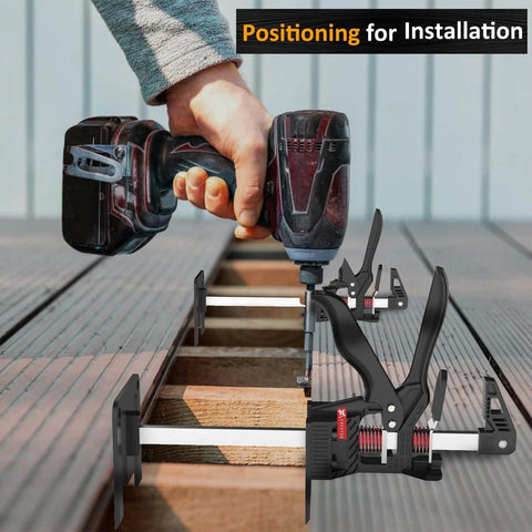 ✝️ Labor Saving Arm Jack(2 Pcs),Height Lifting Device with Portable Bag during deck installation