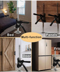Multi-functional 2 Pack Labor Saving Arm Jack displayed lifting bed, panels, door, and fridge for installing doors windows cabinet, furniture drywall lifter jack, raised by 5-250mm designed for smooth motion and stable alignment in automation and.