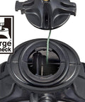Chalk Line Jam Free Special Edition With Extra Bold One Millimeter Line And Five Gear Quick Retrieval, showing large fill neck detail.