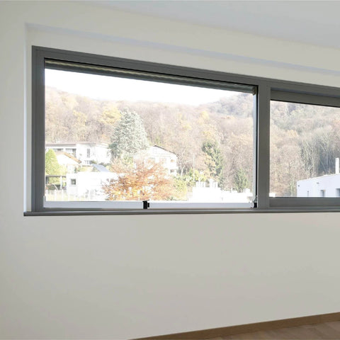 Modern living room window ideal for installing Sliding Door Security Bar-Child Proof Sliding Door Lock Bar with Anti Lift Lock