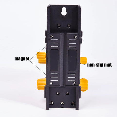 Front view of Laser Level Accessory Kit With 360 Degree Magnetic Rotating Base Tilt And Adjustable Positioning