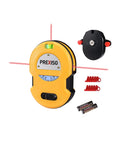 Multi Surface Laser Level With LED Readouts For 30 Ft Range Horizontal And Vertical Line Projection Wall Mount Base Two Pins Included