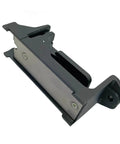 Sturdy wall mount bracket delivers steady level support for laser alignment, compatible with various laser levels, shown in side view.