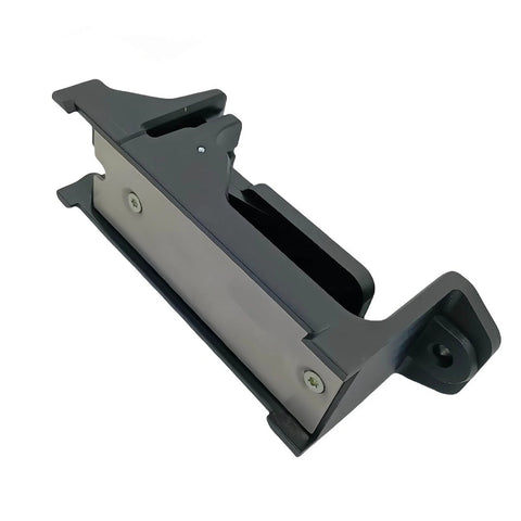Sturdy wall mount bracket delivers steady level support for laser alignment, compatible with various laser levels, shown in side view.