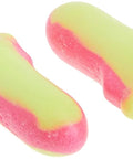 Laser Lite High Visibility Disposable Foam Earplugs Pink And Yellow 200 Pairs NRR 32 Self Adjusting For Comfortable All Day Hearing Protection