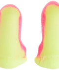 Laser Lite High Visibility Disposable Foam Earplugs Pink And Yellow 200 Pairs NRR 32 Self Adjusting For Comfortable All Day Hearing Protection