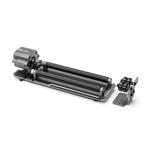 4 In 1 Laser Rotary Chuck Roller With Risers 180 Degree Adjustable Engraving For Cylindrical Objects Rings And Mugs