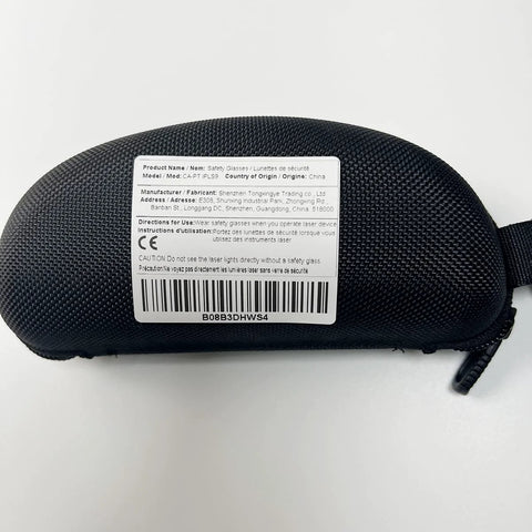 Protective case for Green Laser Safety Glasses 200nm-2000nm For IPL Hair Removal Eye Protection