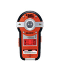 Two in one line laser with auto leveling and stud finder delivers precise wall hanging for frames, shelves, and decor.