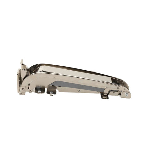 Side view of Heavy Duty Lateral Opening Door Hinge Set for cabinets and gates with rust-resistant finish and durable construction.