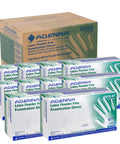Boxes of Powder Free 6 Mil Latex Gloves With Textured Grip For Medical Dental Use 1000