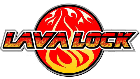 LAVA LOCK logo with red flame background, associated with High Temp Silicone Adhesive Sealant For Grills And Smokers