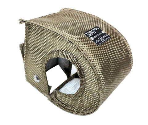 Durable Lava Exterior Turbo Blanket Insulating Cover For HX35W Turbocharger Fits 1996 Through 2002 Dodge Ram 5.9L Diesel