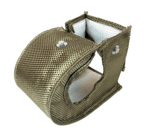 Durable Lava Exterior Turbo Blanket Insulating Cover For HX35W Turbocharger Fits 1996 Through 2002 Dodge Ram 5.9L Diesel