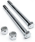 Front Wheel Axle Bolt Half Inch Diameter 13 Threads Per Inch By 7 Inch Length For 42 Inch And 54 Inch Raptor X And Raptor XL Lawn Mowers Replacement Zinc Plated Steel Hex Head Hardware 2 Pack