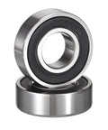 Two Pack 99502H 2RS Lawn Mower Spindle Bearings For Go Kart And Mini Bikes Replaces MTD Cushman 812899 Troy Bilt 1185169 Yazoo 204020 Durable Sealed Bearings Fits Five Eights Inch Inner Diameter And One Three Eighths Inch Outer Diameter