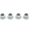 4-pack of wheel bushings for 38/42/46-inch Agri-Fab and Craftsman lawn sweepers, highlighting durable construction and smooth operation restoration.