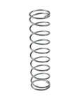 Replacement 510030702 Compression Spring for Husqvarna Craftsman Jonsered Poulan lawn tractors, silver metal spring, side view