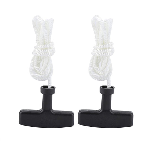 Replacement Pull Cord Rope Kit 1.5m with Two Handles for Most Lawn Mowers and Trimmers, durable and strong rope set.