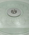 Lazy PT137 Heavy Duty Round Table Dining Glass Restaurant Lazy Susan Turntable for 8~10Feet 1600mm - VXB Ball Bearings