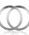 2 Pack 12 Inch Lazy Susan Bearing Set Heavy Duty Aluminum Alloy Turntable for Dining Table Kitchen and Workbench Rotating Base