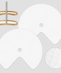 2 Pack 26 Inch Lazy Susan Shelf Liner With Upgraded Composite Materials Circle Liner For Kitchen Cabinets Non Adhesive Mats