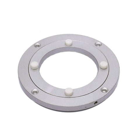 4.5 Inch Lazy Susan Bearing Turntable Bearing With Heavy Duty Aluminum Alloy For Quiet Smooth Rotation Ideal For Kitchen Cabinets