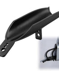 LB Wire Guide for 2 Inch Fittings, Shoehorn Wire Puller for Electrical Tools, shown in black with installation example on conduit.