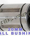 LB20UU 20mm Ball Bushing 20x32x42 Linear Motion Bearings - VXB Ball Bearings