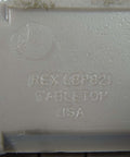 Close-up view of Rexnord LBP821 marking on Low Backline Pressure Conveyor Rollers.
