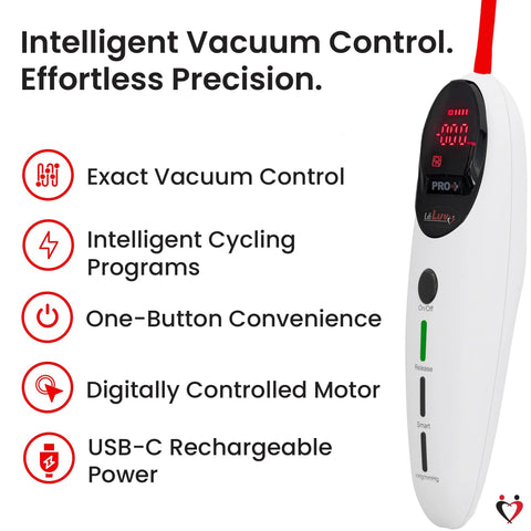 Magna Pro LCD Smart Handheld Vacuum Pump Controller with USB Rechargeable Power and Digital Display