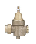 Lead Free Three Quarter Inch Water Pressure Reducing Valve And Backflow Preventer With NPT Thread Union X NPT Female, Adjustable 25-75 Psi